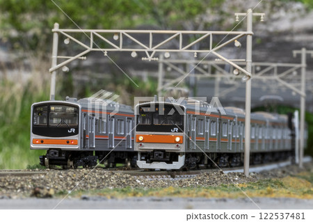 Railway model N gauge Musashino Line 205 series 23 Railway model N gauge Musashino Line 205 series 23 122537481