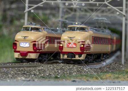鐵道模型 N 軌距 489 系特急能登特急白方 13 鐵道模型 N 軌距 489 系特急能登特急白方 13 122537517
