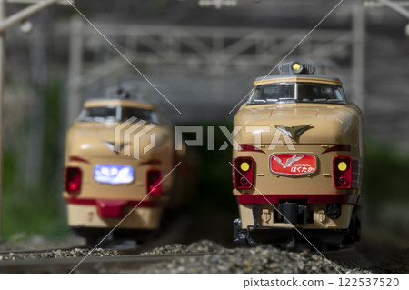 Railway model N gauge 489 series express Noto express Hakukata 10 Railway model N gauge 489 series express Noto express Hakukata 10 122537520