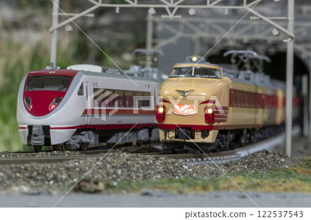 鐵路模型 N 軌距 489/683 系列 Hakutaka 特快列車 04 122537543