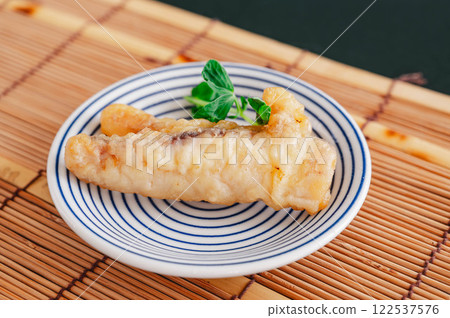 Salted squid tempura Salted squid tempura 122537576