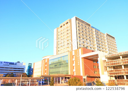 A view of Aichi Medical University Hospital in Nagakute City, Aichi Prefecture A view of Aichi Medical University Hospital in Nagakute City, Aichi Prefecture 122538796