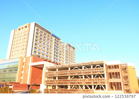 A view of Aichi Medical University Hospital in Nagakute City, Aichi Prefecture A view of Aichi Medical University Hospital in Nagakute City, Aichi Prefecture 122538797