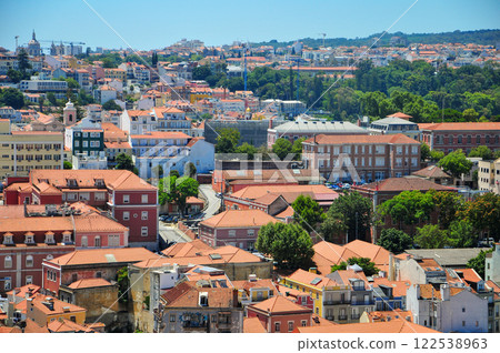Very beautiful scenery in Lisbon, the capital of Portugal 122538963
