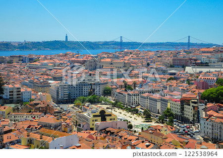 Very beautiful scenery in Lisbon, the capital of Portugal 122538964
