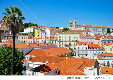 Very beautiful scenery in Lisbon, the capital of Portugal Very beautiful scenery in Lisbon, the capital of Portugal 122538984