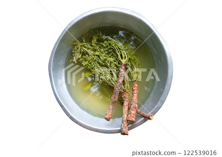 Soaked neem Flowers 122539016