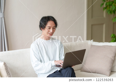 Male personal computer Male personal computer 122539263