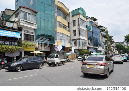 Urban area in Ha Dinh District, Hanoi, Vietnam 122539408