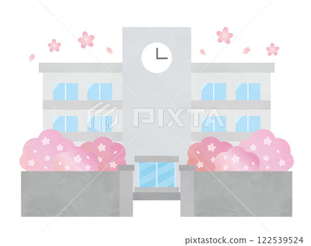 櫻花和學校建設 櫻花和學校建設 122539524