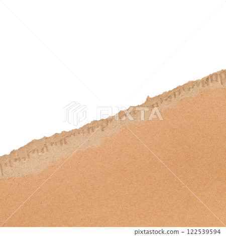 Torn cardboard Paper with space for text. Torn cardboard isolated on white background. Banner with copy space. High quality photo Torn cardboard Paper with space for text. Torn cardboard isolated on white background. Banner with copy space. High quality photo 122539594