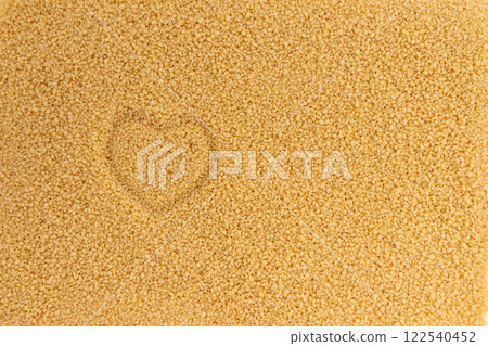 dry couscous as background 122540452
