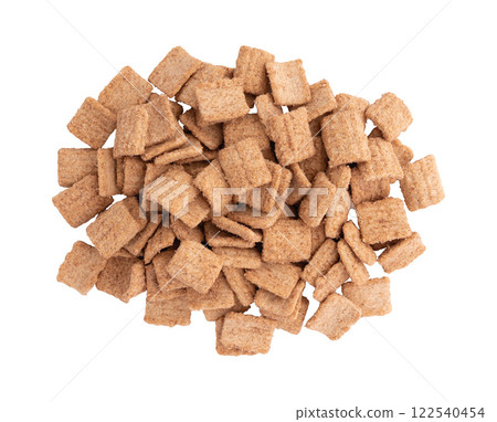 cinnamon toast crunch isolated on white cinnamon toast crunch isolated on white 122540454