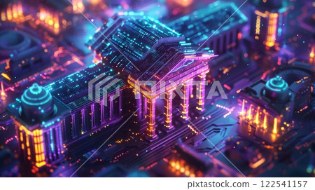 Digital bank building architecture technology financial institution 122541157