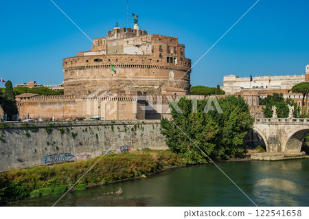 View of the Vatican in Europe and Rome in Italy View of the Vatican in Europe and Rome in Italy 122541658
