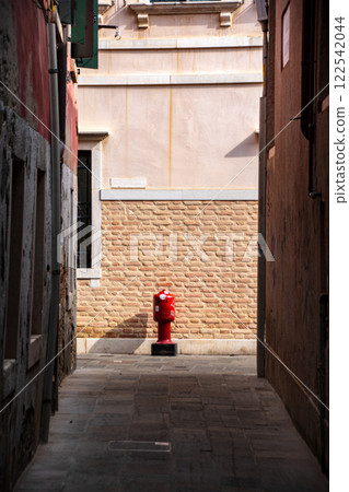 View of Venice, Italy's water city 122542044
