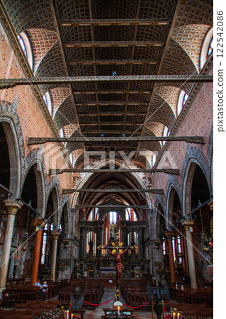 View of Venice, Italy's water city 122542086
