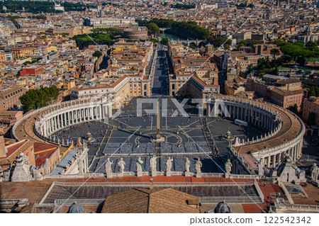 Rome, Italy and the Vatican cityscape Rome, Italy and the Vatican cityscape 122542342