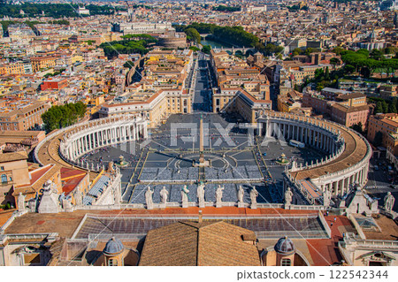 Rome, Italy and the Vatican cityscape Rome, Italy and the Vatican cityscape 122542344