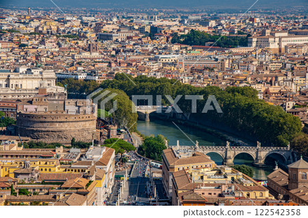 Rome, Italy and the Vatican cityscape Rome, Italy and the Vatican cityscape 122542358