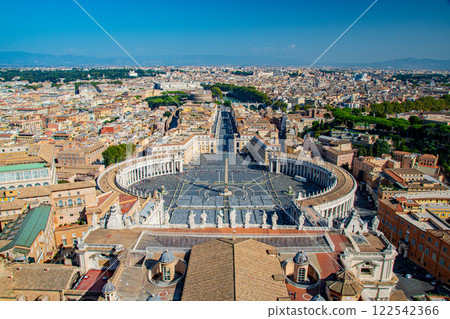 Rome, Italy and the Vatican cityscape Rome, Italy and the Vatican cityscape 122542366
