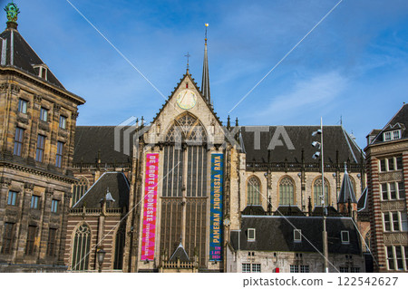 Stroll through the streets of Amsterdam, the capital of the Netherlands 122542627