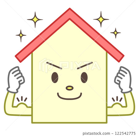 堅固的房屋特徵 122542775