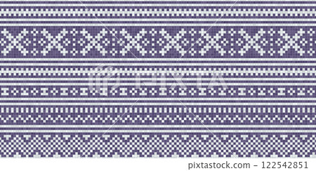 Scandinavian mosaic vector pattern 28 122542851