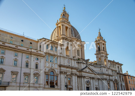 At a tourist spot in Rome, Italy 122542979