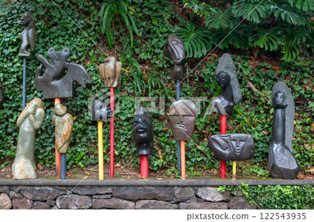 Decoration of the Botanical Garden, Monte, Madeira Decoration of the Botanical Garden, Monte, Madeira 122543935