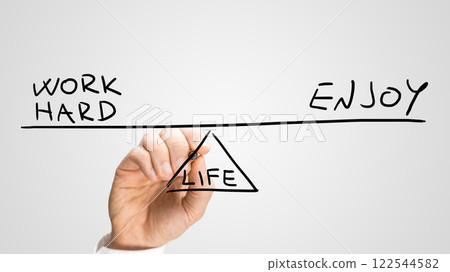 Balancing Work and Enjoyment in life 122544582