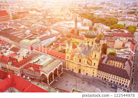 Odeonplatz in Munich, Germany, travel destination Odeonplatz in Munich, Germany, travel destination 122544978