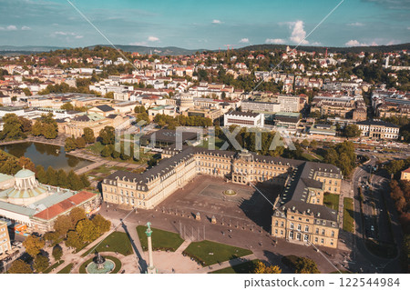 Schlossplatz in Stuttgart, Germany, travel landscape Schlossplatz in Stuttgart, Germany, travel landscape 122544984