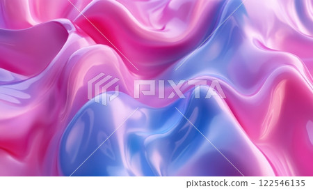 Fluid Paint 3D Texture Abstract Background 122546135