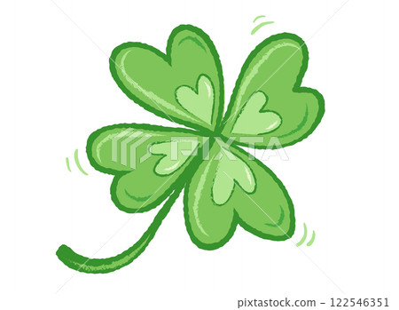 Vector lucky four leaf clover for Patrick's day. Four leaf lucky clover. Shamrock. Vector lucky four leaf clover for Patrick's day. Four leaf lucky clover. Shamrock. 122546351