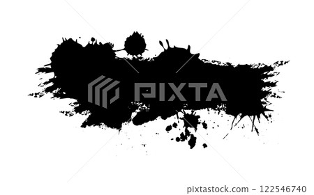 Splatter Paint Texture . Black Spray Blot of Ink. Place illustration Over any Object to Create Grungy Effect . hand drawn. Not AI, Vector Splatter Paint Texture . Black Spray Blot of Ink. Place illustration Over any Object to Create Grungy Effect . hand drawn. Not AI, Vector 122546740