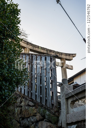 Beautiful scenery in the scenic area of Kurashiki, Okayama Prefecture, Japan 122546762
