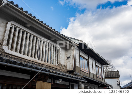Beautiful scenery in the scenic area of Kurashiki, Okayama Prefecture, Japan 122546800