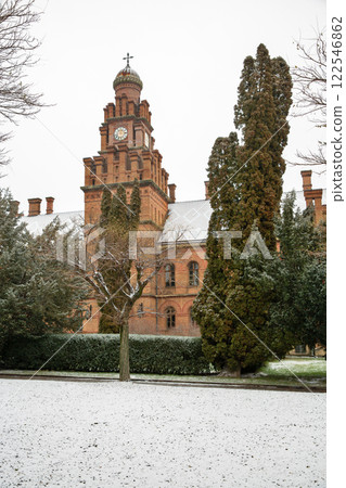 Chernivtsi National University in winter, Ukraine. Chernivtsi National University in winter, Ukraine. 122546862