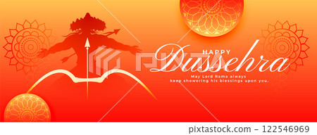 traditional happy dussehra festival banner design traditional happy dussehra festival banner design 122546969
