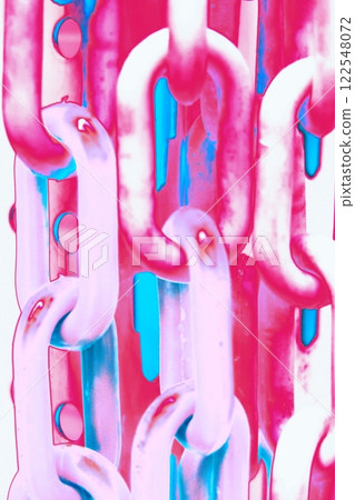 Heavy chain links. A heavy chain hangs from above. Changed color scheme. Heavy chain links. A heavy chain hangs from above. Changed color scheme. 122548072