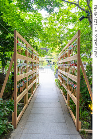 Tokyo ECO EDO Nihonbashi Forest Wind Chime Path Tokyo ECO EDO Nihonbashi Forest Wind Chime Path 122549462