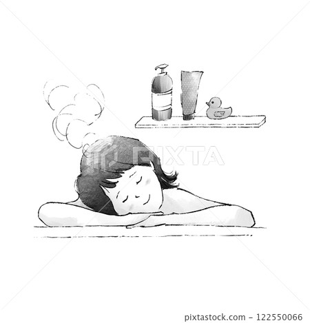 女人在浴缸裡放鬆 122550066