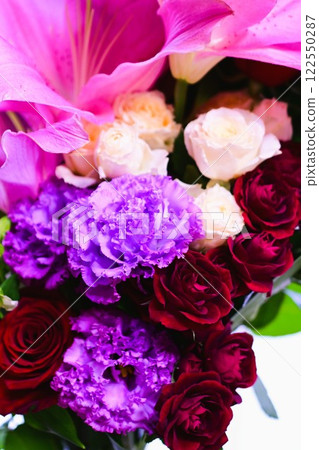 Colorful bouquet in a vase Colorful bouquet in a vase 122550287
