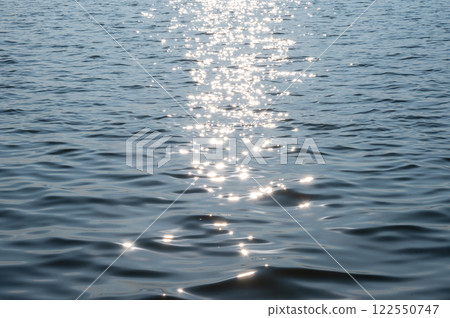 Sunlight reflecting on water. The ripple and pattern of nature. Sunlight reflecting on water. The ripple and pattern of nature. 122550747