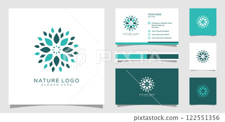nature flower logo premium vector nature flower logo premium vector 122551356