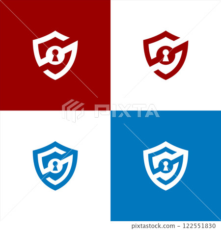 Security Logo, S Shield Logo vector 122551830