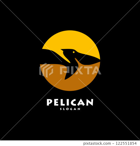 pelican bird logo icon vector 122551854