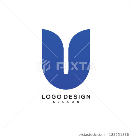initial letter U logo vector designs initial letter U logo vector designs 122551886