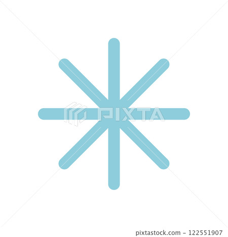 Star icon showcases a modern graphic. This unique shape represents an abstract design of vibrant blue color. Clean aesthetics highlight the playful illustration, ideal for contemporary visuals and Star icon showcases a modern graphic. This unique shape represents an abstract design of vibrant blue color. Clean aesthetics highlight the playful illustration, ideal for contemporary visuals and 122551907